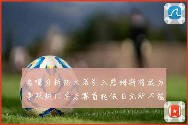 名嘴分析热火若引入詹姆斯将成为争冠热门季后赛首轮依旧无所不能